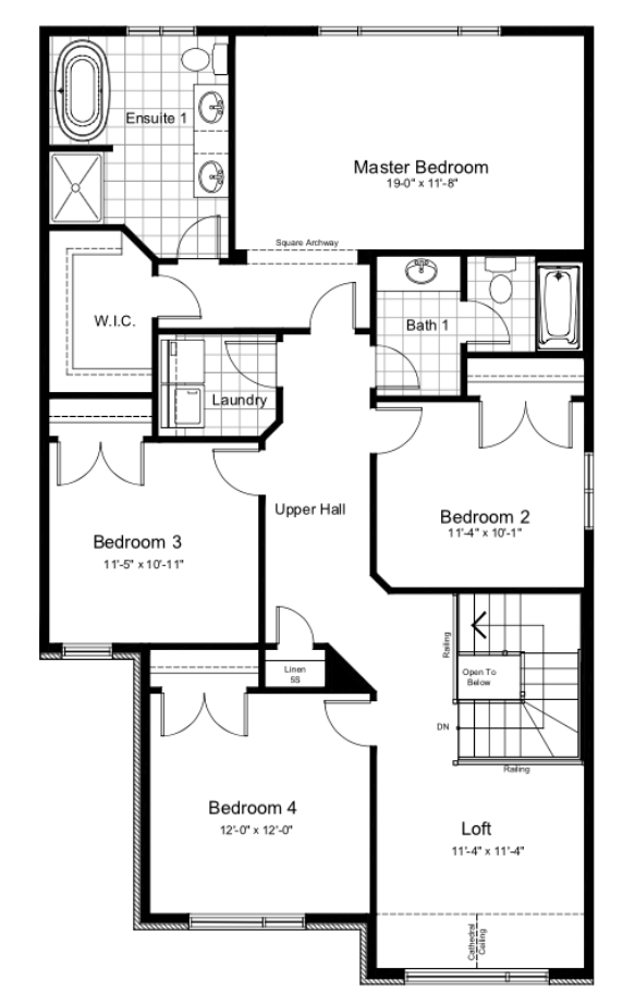 Cumberland Single Family Home Floor Plans Claridge Homes